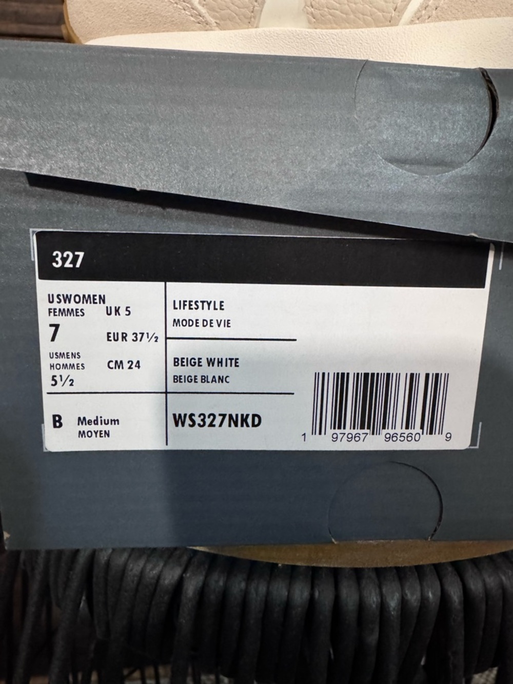 New Balance 327 Linen/Sea Salt Women's Size 7 - Picture 2 of 7